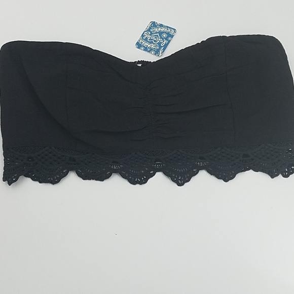 55. 🆕 Free People Dream Lover Crochet Trim Brami - Picture 4 of 6